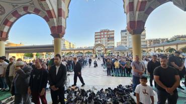 Kilis’te Bayram Namazında Birlik ve Beraberlik Manzarası