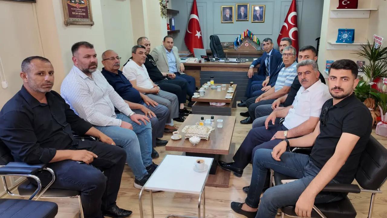 Başkan Bilecen’den MHP İl Başkanı Akdemir’e Hayırlı Olsun Ziyareti