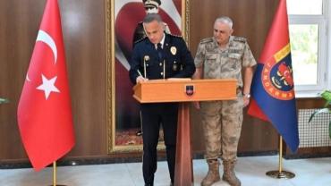 Emniyet Müdürü Korkmaz'dan, Jandarma Teşkilatına: "Omuz Omuza Görevdeyiz"