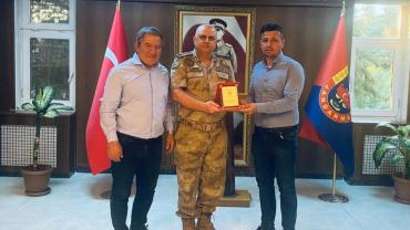 Hasancalı Kalkınma Derneği’nden, Halil Coşkun'a ziyaret