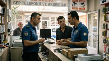 İş Yerinden Cep Telefonu Çalındı