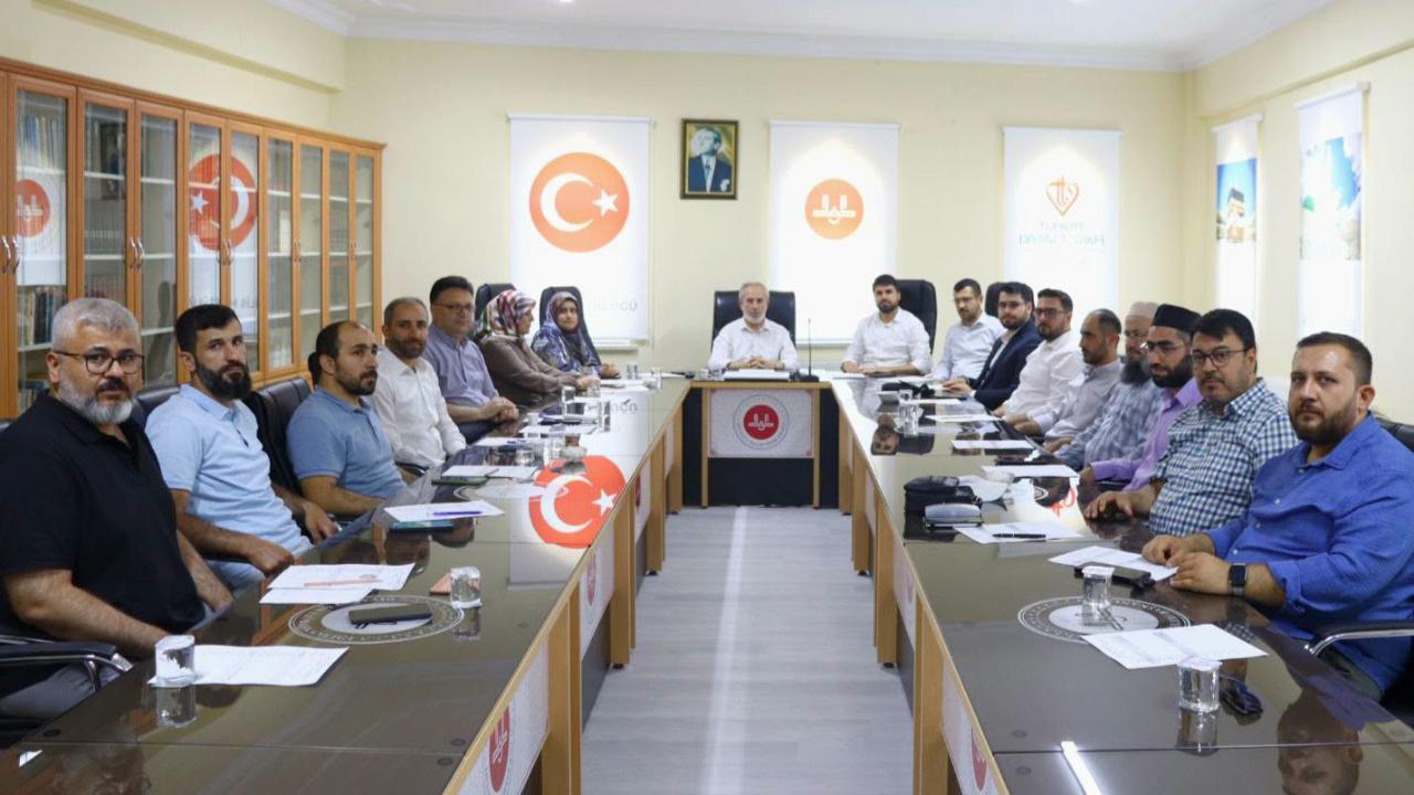 Kilis İl Müftülüğü’nde 3. Dönem Vaaz İrşat Toplantısı Düzenlendi