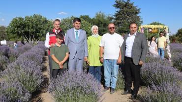 Kilis Protokolünden Lavanta Bahçesine Ziyaret