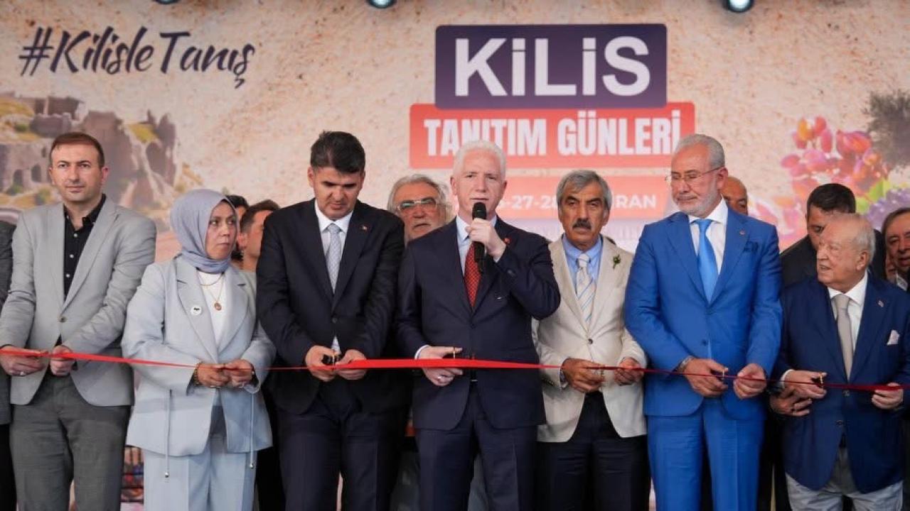 Kilis Tanıtım Günleri Görkemli Bir Törenle Açıldı