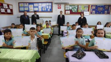 Kilis'te 45 bin 713 öğrenci karne aldı
