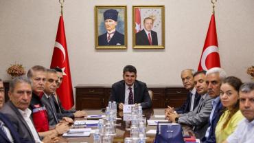 Kırmızı Biber Üretim Tesisleri Altyapı Projesi Masaya Yatırıldı