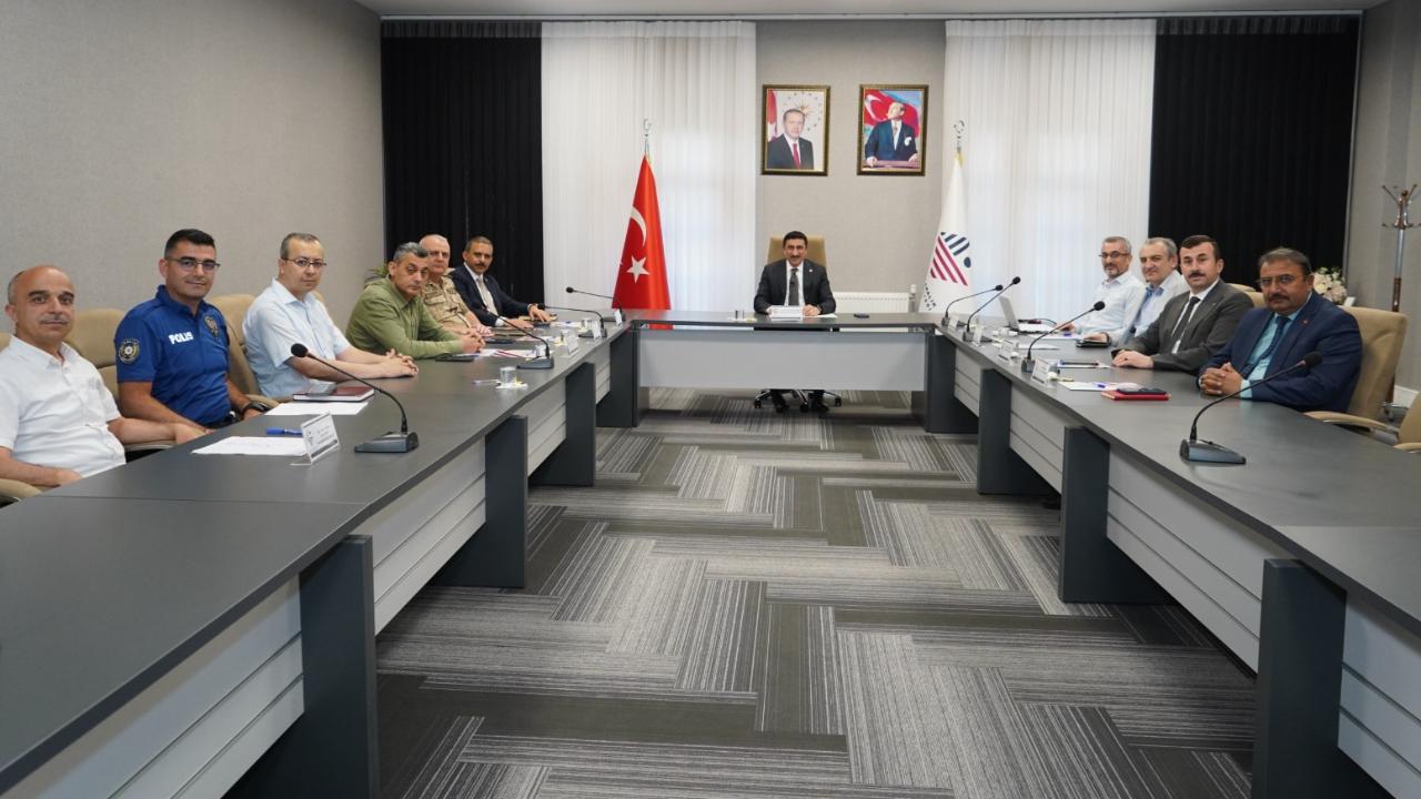 KİYÜ’de YKS Öncesi ÖSYM İl Sınav Koordinasyon Toplantısı Yapıldı