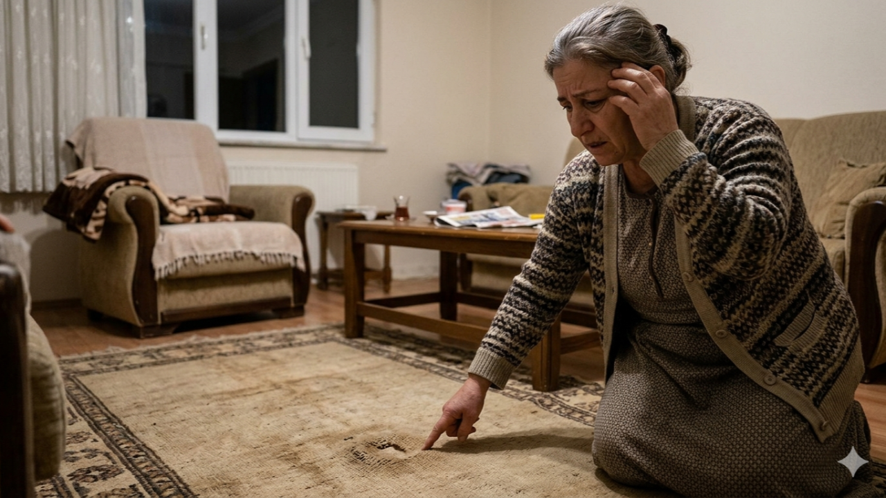 Komşusuna evi gezdirirken, altın bilekliği kayboldu