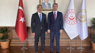 Milletvekili Ahmet Salih Dal’dan Bakan Yardımcısı Zafer Tarıkdaroğlu’na Ziyaret