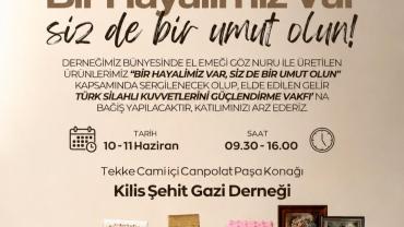 Şehit ve Gazi Ailelerinden Anlamlı Sergi Daveti
