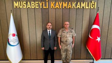 Albay Coşkun'dan Kaymakam Şahin'e Hayırlı Olsun Ziyareti