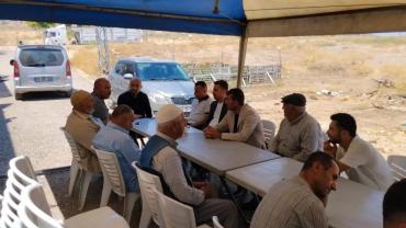 Başkan Akdemir, Kilis halkının acılı günlerinde yanlarında olmaya devam ediyor.