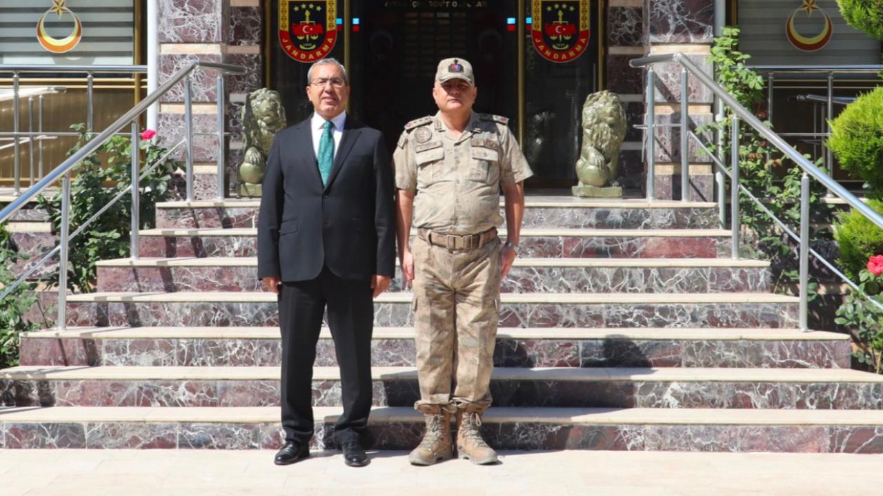 Bölge Müdürü Kınık’tan İl Jandarma Komutanı Coşkun’a Ziyaret