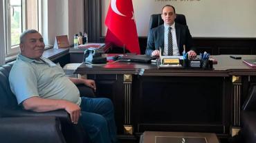Elbeyli Kaymakamı Hacıismailoğlu'na, "Hayırlı Olsun" Ziyaretleri Sürüyor