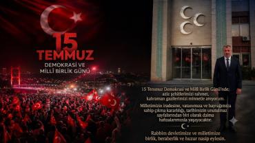 İbrahim Halil Yılmaz’dan 15 Temmuz Mesajı