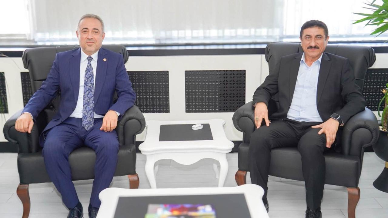 Kahramanmaraş Milletvekili Karatutlu'dan Rektör Akman'a Ziyaret
