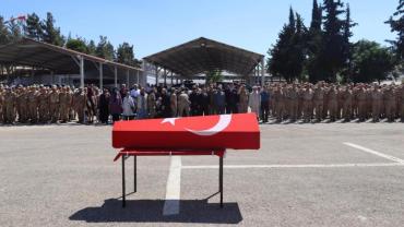 Kalp Krizi Sonucu Vefat Eden Uzman Çavuş'a Tören Düzenlendi!