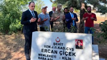Kaymakam Hacıismailoğlu’ndan Şehit Ailesine Ziyaret