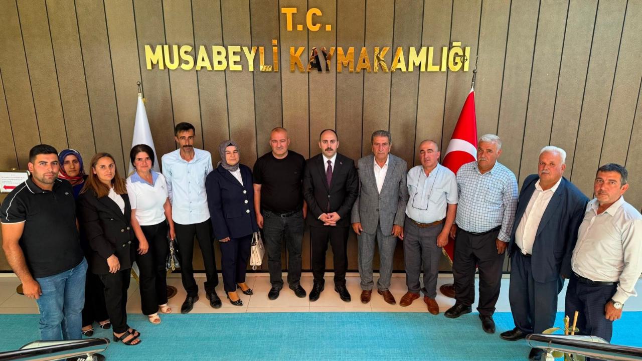 Kaymakam Şahin’e, AK Parti Teşkilatı'ndan Tebrik Ziyareti!