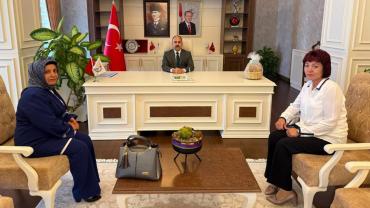 Kınalı Eller'den Kaymakam Şahin'e Hayırlı Olsun Ziyareti