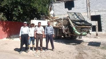 Ömeroğlu Taziye Evinde Çalışmalar Hız Kazandı