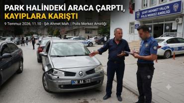 Park Halindeki Araca Çarptı, Kayıplara Karıştı
