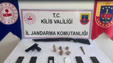 Kilis’te Esnafı Tehdit Eden Suç Örgütüne Jandarmadan Darbe!