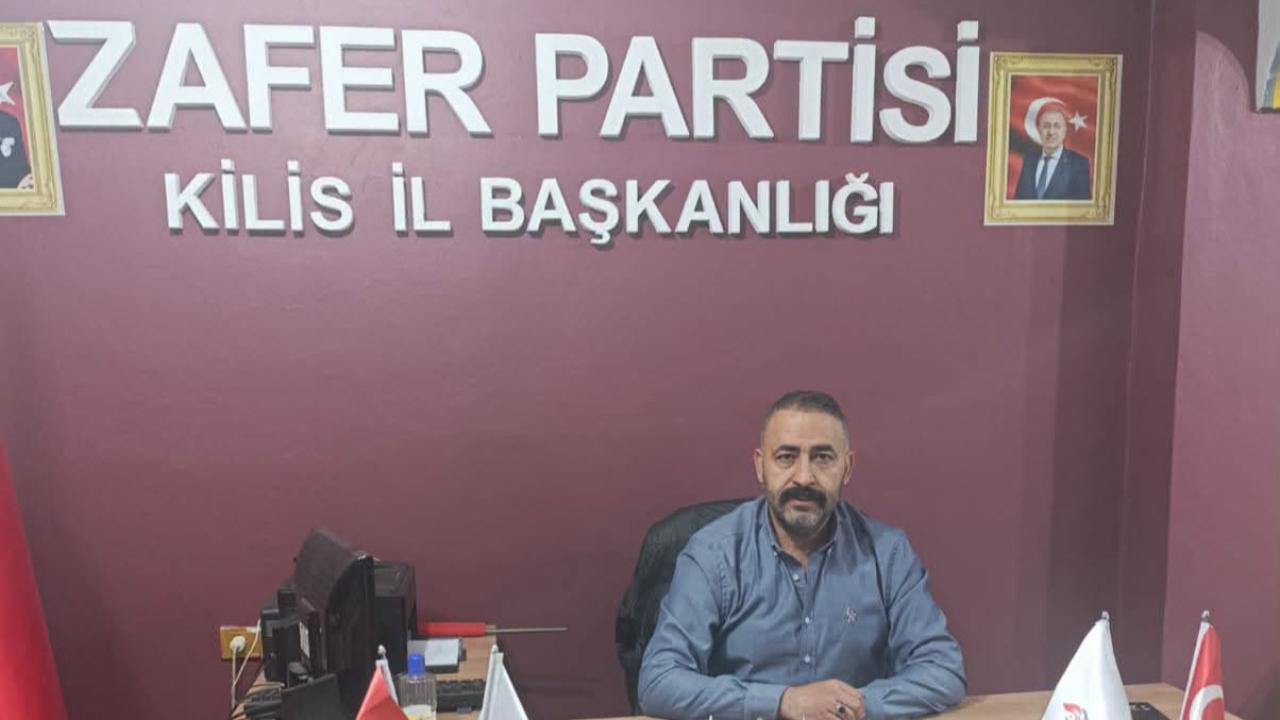 Zafer Partisi Kilis İl Başkanı Halil İbrahim Kabaklı’dan Sert Açıklamalar: "Bu Millet Ülkeyi Böldürmez!"
