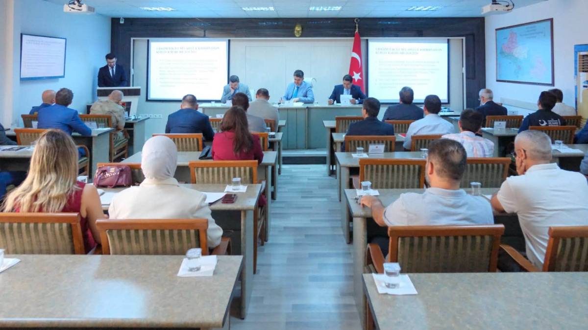 Kilis’te Bağımlılıkla Mücadele Toplantısı Yapıldı