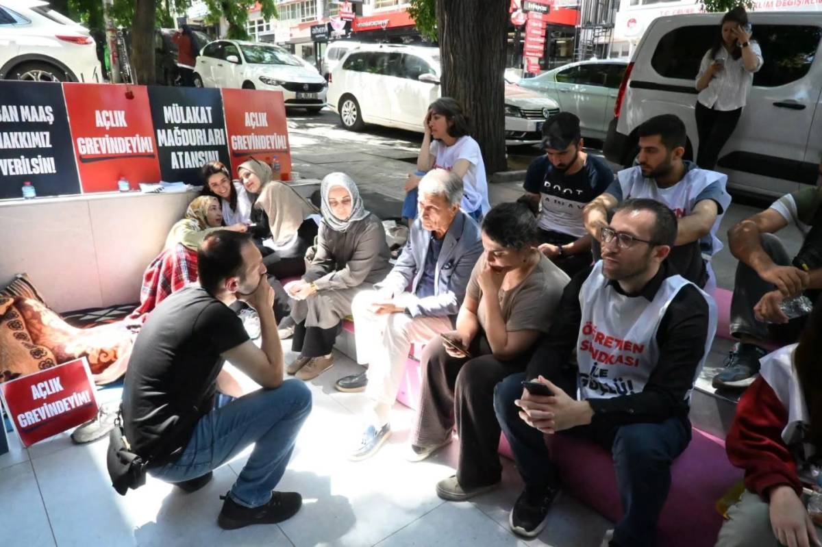 Yusuf Halaçoğlu Öğretmenin Hakkını Açlık Greviyle Araması Eğitim Sisteminin Ayıbıdır