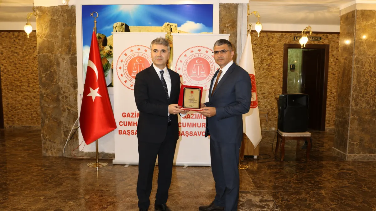 Gaziantep’te Tayini Çıkan Hakim ve Savcılara Veda Programı