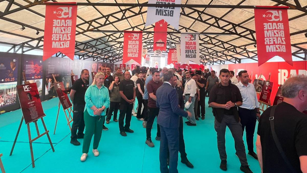 Kilis’te 15 Temmuz Ruhu Çadırla Yaşatılıyor