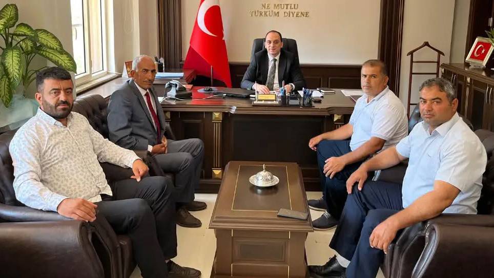 Elbeyli Kaymakamı Hacıismailoğlu'na,