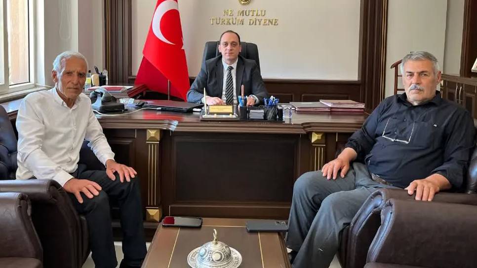 Elbeyli Kaymakamı Hacıismailoğlu'na,